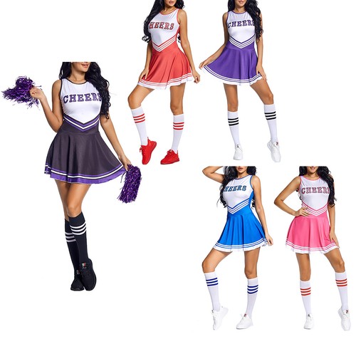 Damen cheerleader kostüm - damen,