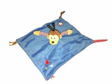 ✨ Die Spiegelburg Affe ? gepunktet blau Baby Glück Schnuffeltuch Schmusetuch ?