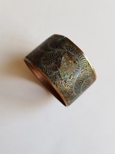 Kupfer Emaille Serviettenring