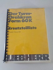 Teilekatalog / Ersatzteilliste