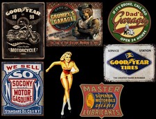 Retro design schild - retro,