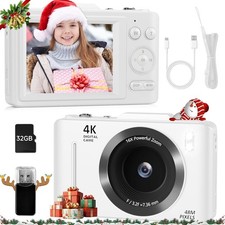 2.8" Digitalkamera Profi Kinderkamera 4K 48MP 16X Fotokamera Fotoapparat Digicam