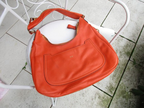 Tasche leder orange damen - tasche,,