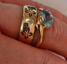 Ring GelbGold 14k 585 Echt