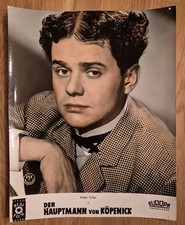 Walter Giller DER HAUPTMANN VON KÖPENIK Carl Zuckmayer Tolles Original Portrait 