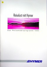 282151) Hymer Reisemobil - Modellprogramm - Prospekt 1994