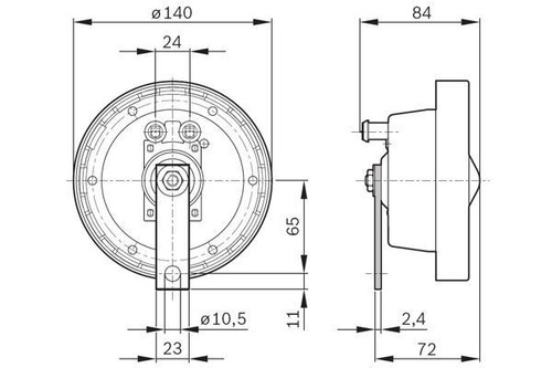 Bosch starktonhorn 320 226 - bosch,
