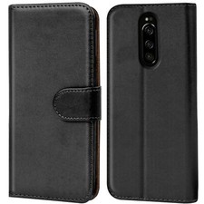 Schutz Hülle Für Sony Xperia 1 Handy Klapp Schutz Tasche Book Slim Flip Case