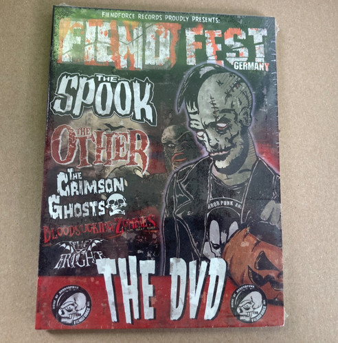 Fiend fest dvd hororpunk - fiend, dvd,