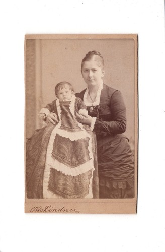 Cdv foto feine - foto, mit