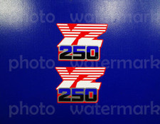 1986 86' yamaha YZ250 decals