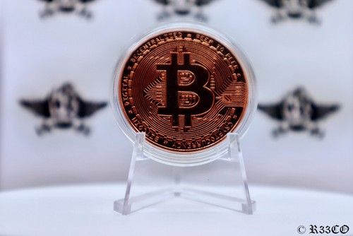 Bitcoin medaille - (kupfer), +