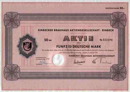 Einbecker brauhaus 1972 - brauhaus,