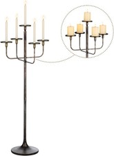 Kerzenständer 122cm Schwarz