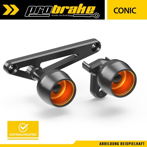 Sturzpads conic orange - orange, für