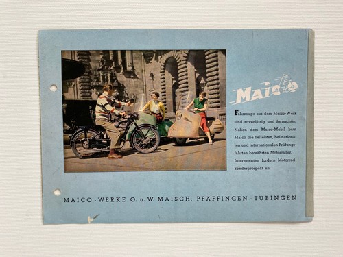 Original maico mobil prospekt - maico-mobil,