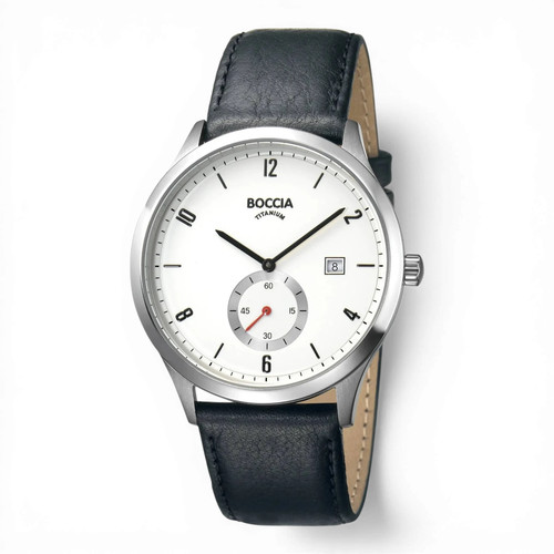 Boccia herrenuhr quarz mit - boccia,