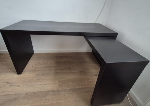 Schreibtisch ikea schwarz - schreibtisch,