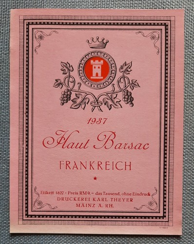 Altes flaschenetikett etikett - altes,