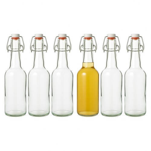 Bügelflasche set 750ml weis - 750ml,