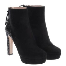 Stiefeletten Miu Miu Schwarz