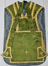 GRÜNES BROKAT MESSGEWAND +