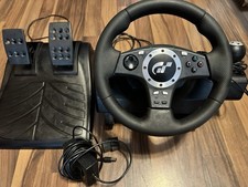 2x Logitech Driving Force Pro Force Feedback Lenkrad PS2, PS3 und PC in OVP!