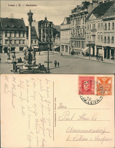 Böhmisch leipa česká lípa - böhmisch,