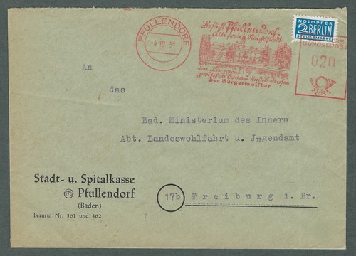 Brd 51 pfullendorf - 4.10.51,,