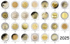 2 Euro 2025 Gedenkmünze -