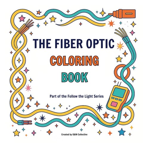 The fiber optic coloring - the,