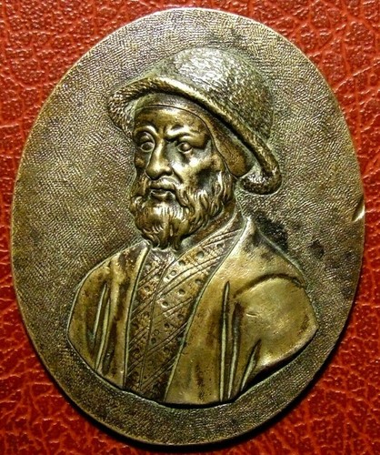 Antike medaille berühmter - medaille,