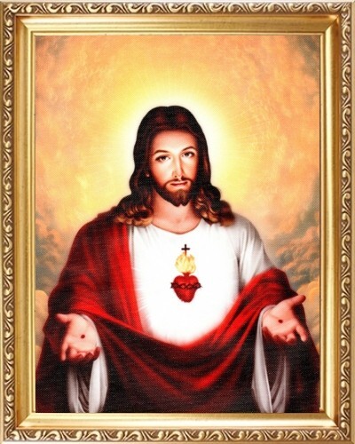 Das heilige herz jesu christi - heilige,