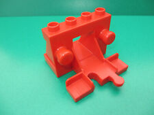 Lego Duplo Eisenbahn Prellbock Prellbock Endgleis rot   (021223B)