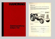 Hanomag Brillant 700 Tractor