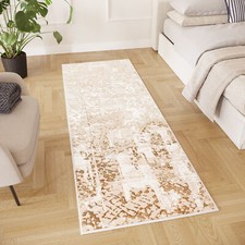 Teppich Läufer Glänzend Grau