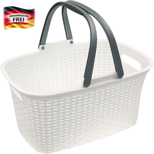 Einkaufskorb rattan optik - rattan,