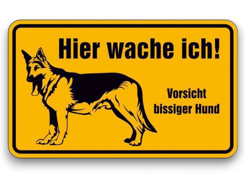 Achtung-Hund-Schild-Alu-20x12