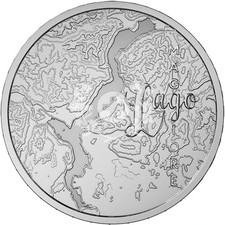 20  CHF Franken  Lago Maggiore - Schweiz 2025 Silber Blister