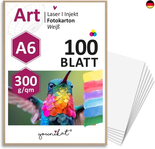 Younikat postkarten blanko - postkarten, a6
