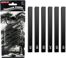 Gepresste Zeichenkohle, Pencil