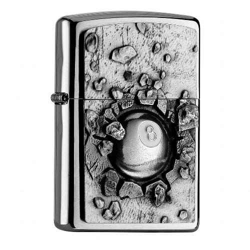 Zippo chrom gebuerstet eight - chrom,