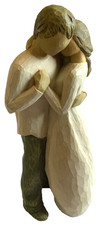 Schöne Willow Tree Promise Figur Paar umarmt 2003 9 Zoll groß fabelhaft