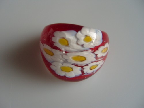 Murano glas ring - murano,