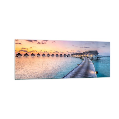 Wandbilder 140x50cm glasbild - 140x50cm,