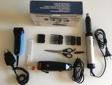 Haar-Bartpflege Set: Rasierer Braun Herren S3, Haarschneidemaschine, Lockenstab 