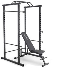 Power Rack Käfig Kniebeugenständer Gewichtheben MARCY C-FIT 600 *GRATIS Bank mit Käfig*