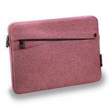 Tablet PC Tasche für 10,1 - 11 Zoll Schutzhülle Case mit Zubehörfach, Rosa