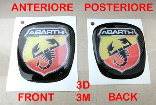 Aufkleber emblem abarth - aufkleber,