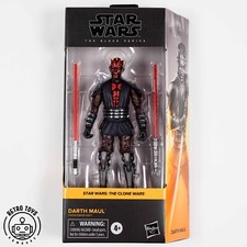STAR WARS DARTH MAUL The Black Series Vintage Clone Wars Mandalorian Figur NEU